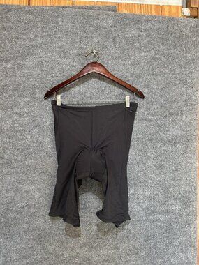 Performance Cycling Shorts Mens XXL Black Padded Chamois 9.5 Inseam Bike Stretch